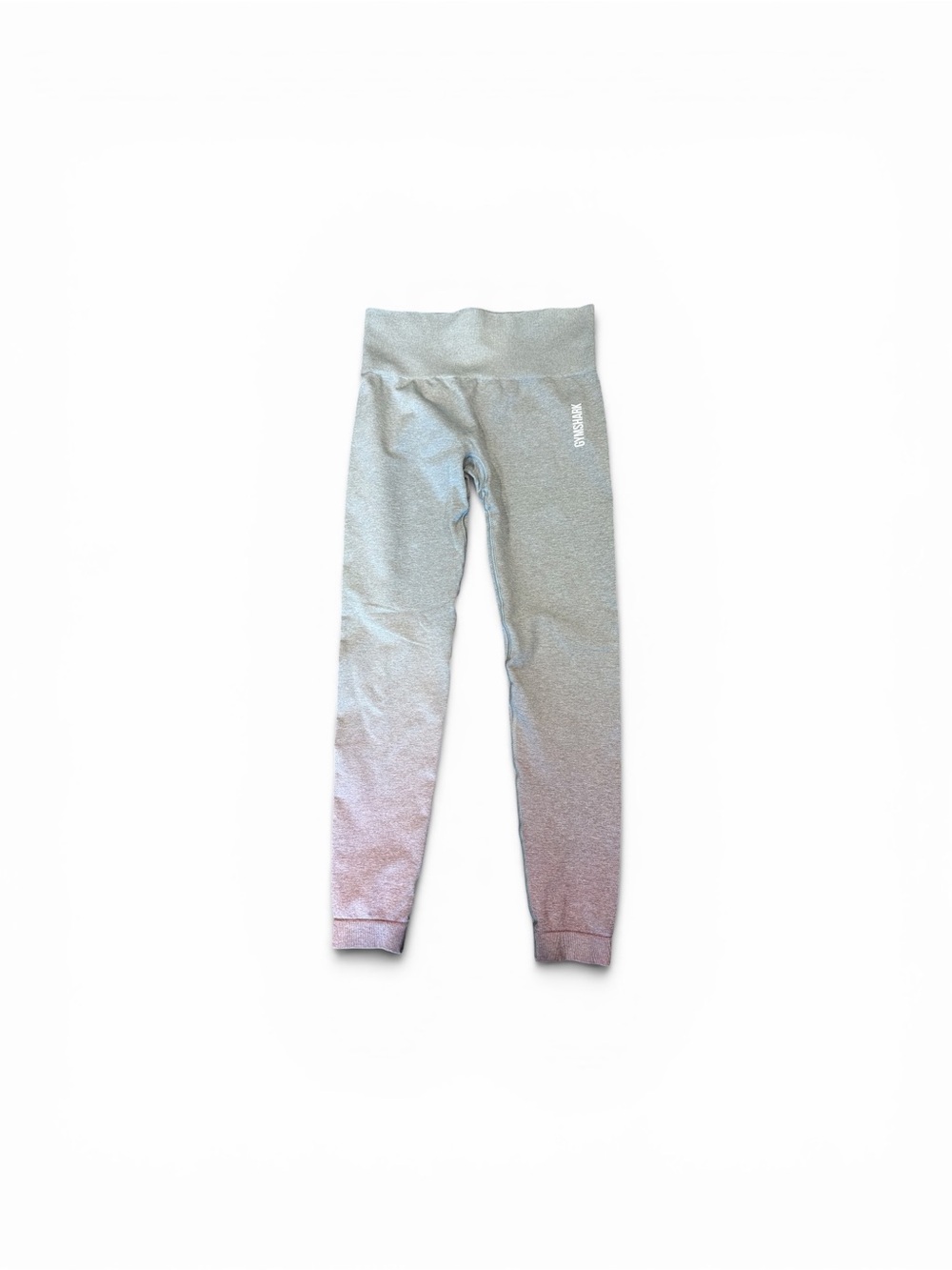 Gymshark Ombre Gray to Pink Leggings